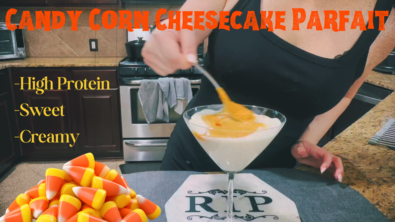 Candy Corn, Collagen and a sweet tooth fix.🎃 High Protein treat that taste like dessert.